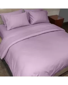 Fieldcrest Plain Duvet Cover - 100% Cotton - 220 Thread Count - Plum (Available in sizes) available at The Scout - Amman, Jordan
