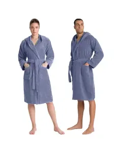 Cannon Plain Unisex Bathrobe (1 Piece) - 100% Cotton - M - Sapphire available at The Scout - Amman, Jordan