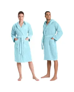 Cannon Plain Unisex Bathrobe (1 Piece) - 100% Cotton - S - Sea Glass available at The Scout - Amman, Jordan