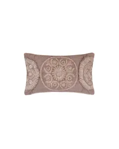 Nova Home "Tapestry" Handmade Embroidery Cushion Cover - 35x60 cm - Brown