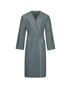 Bugatti Tizian Men's Bathrobe - 100% Cotton - Grey Flannel (Available in sizes) available at The Scout - Amman, Jordan