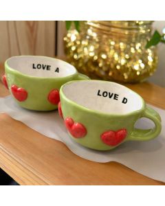 Heart Ceramic Mug 100-150 ml without plate - premium quality product. - كوب سيراميك 100-150 مل بدون طبق - منتج عالي الجودة. - Heart Ceramic Mug 100-150 ml without plate - premium quality product. - كوب سيراميك 100-150 مل بدون طبق - منتج عالي الجودة.