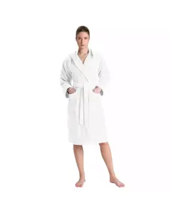 Cannon Plain Unisex Bathrobe (1 Piece) - 100% Cotton - S - White available at The Scout - Amman, Jordan